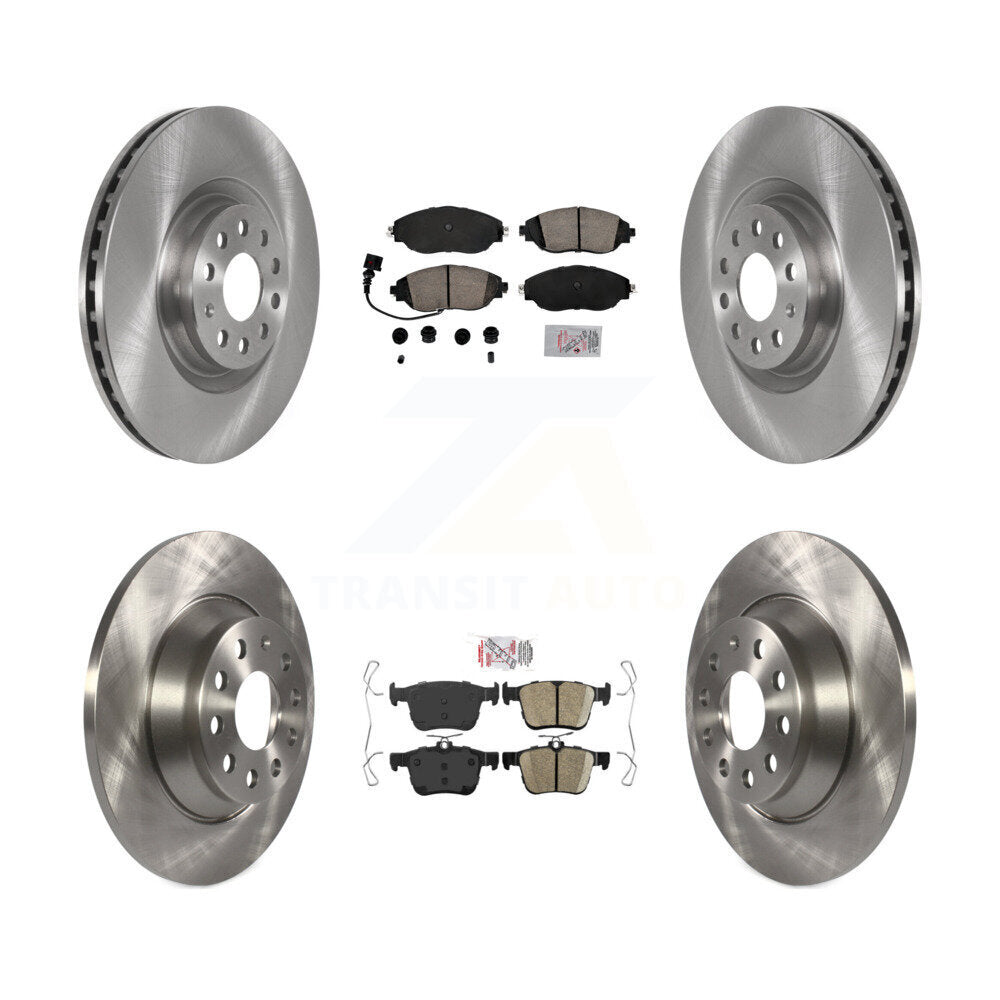 Transit Auto K8A-103313 Disc Brake Kit for 2019-2021 Volkswagen Jetta - Front and Rear product image
