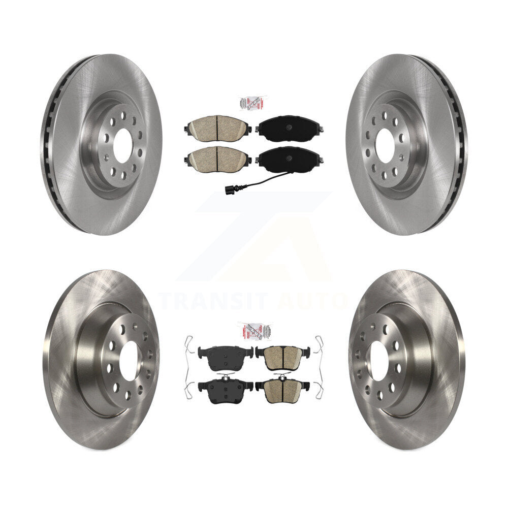 Transit Auto K8A-103314 Disc Brake Kit for 2019-2021 Volkswagen Jetta - Front and Rear product image