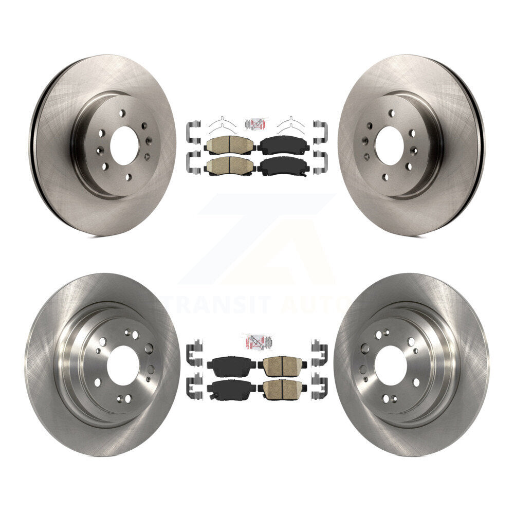 Transit Auto K8A-103321 Disc Brake Kit for 2009-2014 Acura TL - Front and Rear product image