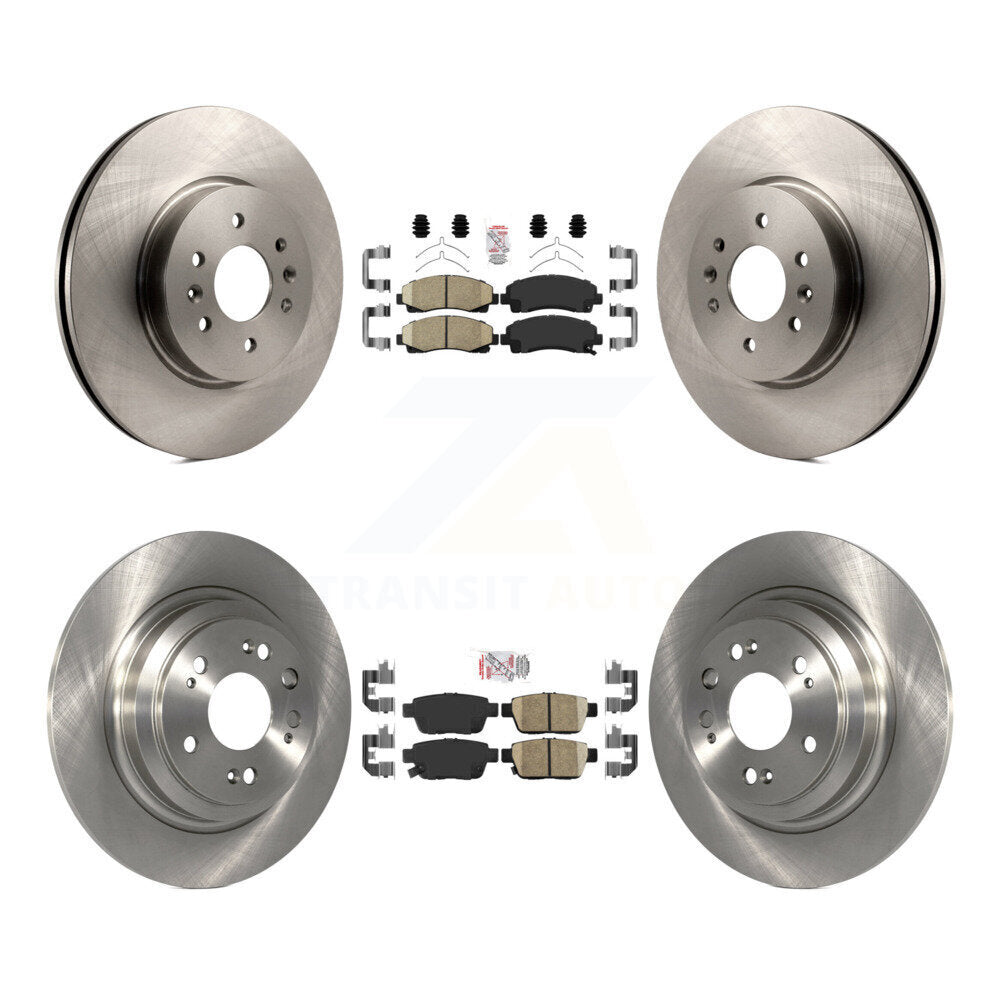 Transit Auto K8A-103323 Disc Brake Kit for 2009-2014 Acura TL - Front and Rear product image