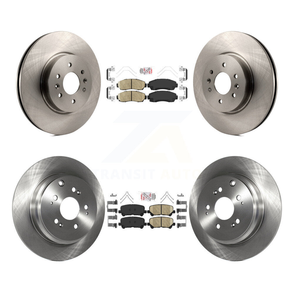 Transit Auto K8A-103325 Disc Brake Kit for 2011-2014 Honda Odyssey - Front and Rear product image
