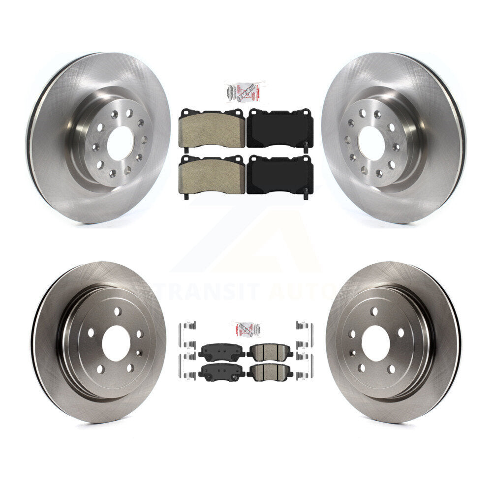 Transit Auto K8A-103332 Disc Brake Kit for 2015 Cadillac CTS - Front and Rear product image