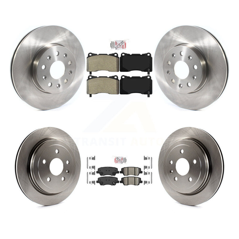 Transit Auto K8A-103333 Disc Brake Kit for 2015-2016 Cadillac CTS - Front and Rear product image