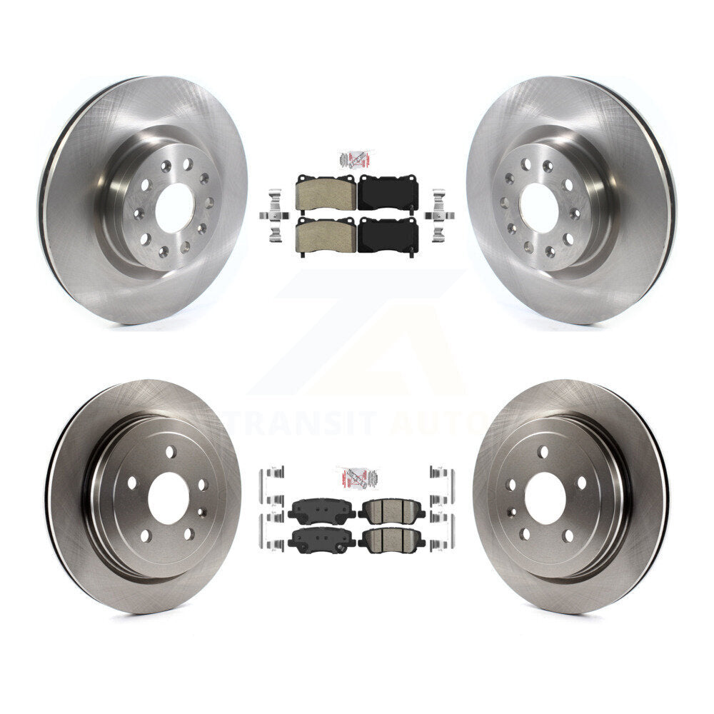 Transit Auto K8A-103334 Disc Brake Kit for 2015 Cadillac CTS - Front and Rear product image