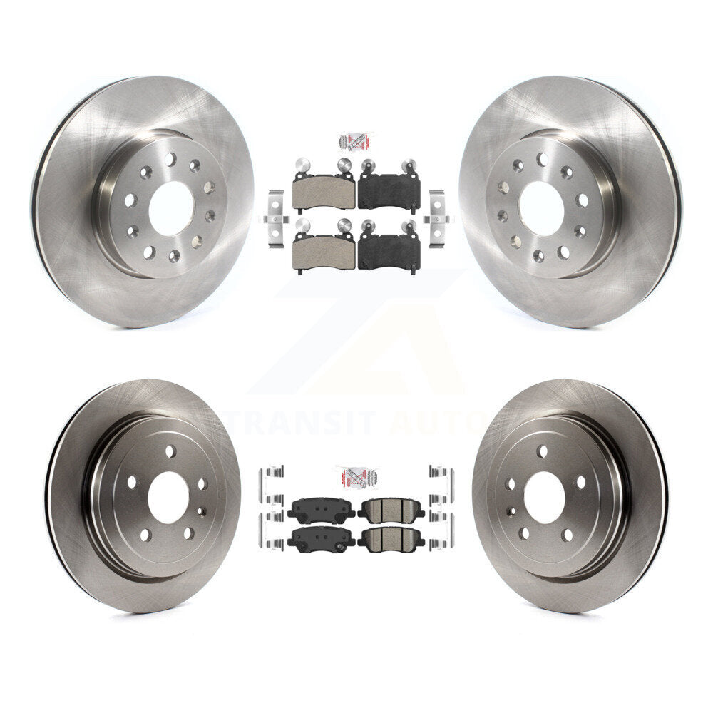 Transit Auto K8A-103335 Disc Brake Kit for 2016-2019 Cadillac CTS - Front and Rear product image