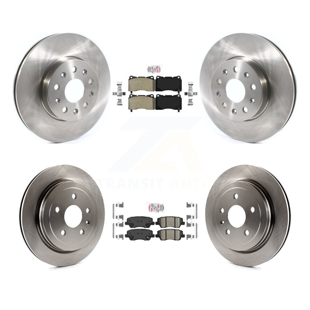 Transit Auto K8A-103336 Disc Brake Kit for 2015-2016 Cadillac CTS - Front and Rear product image