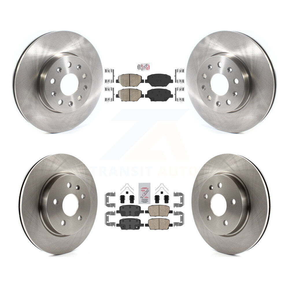 Transit Auto K8A-103337 Disc Brake Kit for 2016-2020 Chevrolet Camaro - Front and Rear product image