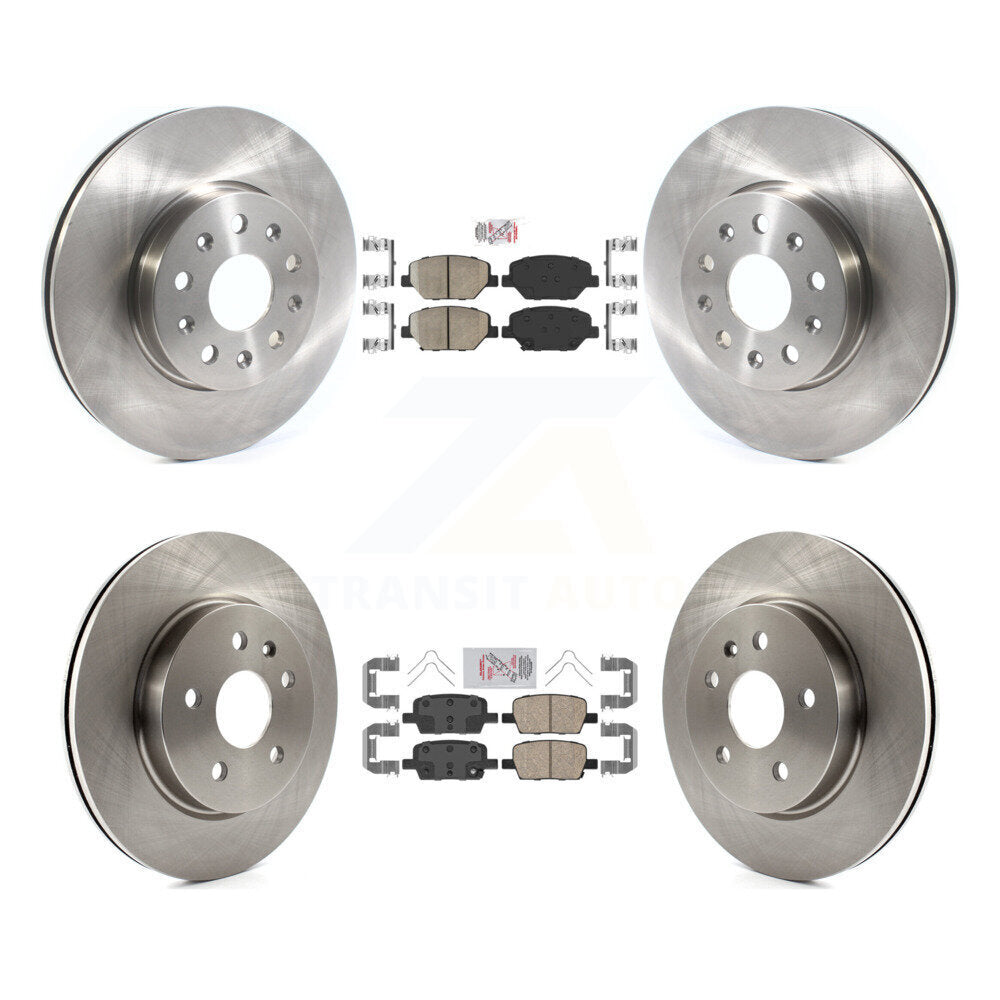 Transit Auto K8A-103338 Disc Brake Kit for 2016-2020 Chevrolet Camaro - Front and Rear product image