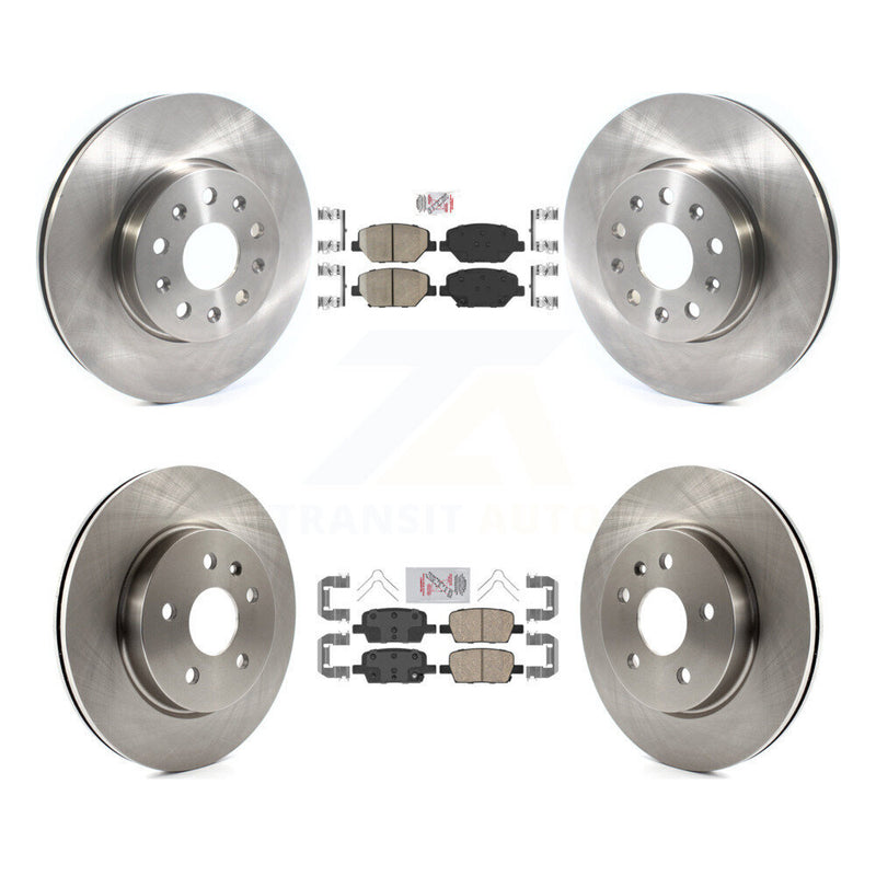 Transit Auto K8A-103338 Disc Brake Kit for 2016-2020 Chevrolet Camaro - Front and Rear product image