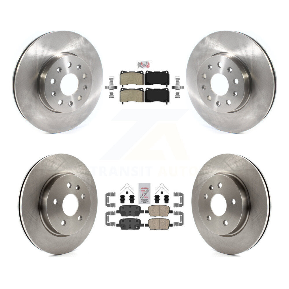Transit Auto K8A-103343 Disc Brake Kit for 2016-2022 Chevrolet Camaro, Cadillac CT6 - Front and Rear product image