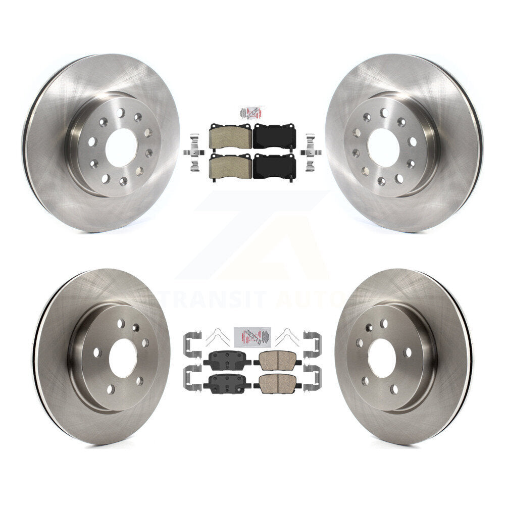 Transit Auto K8A-103344 Disc Brake Kit for 2016-2022 Chevrolet Camaro, Cadillac CT6 - Front and Rear product image