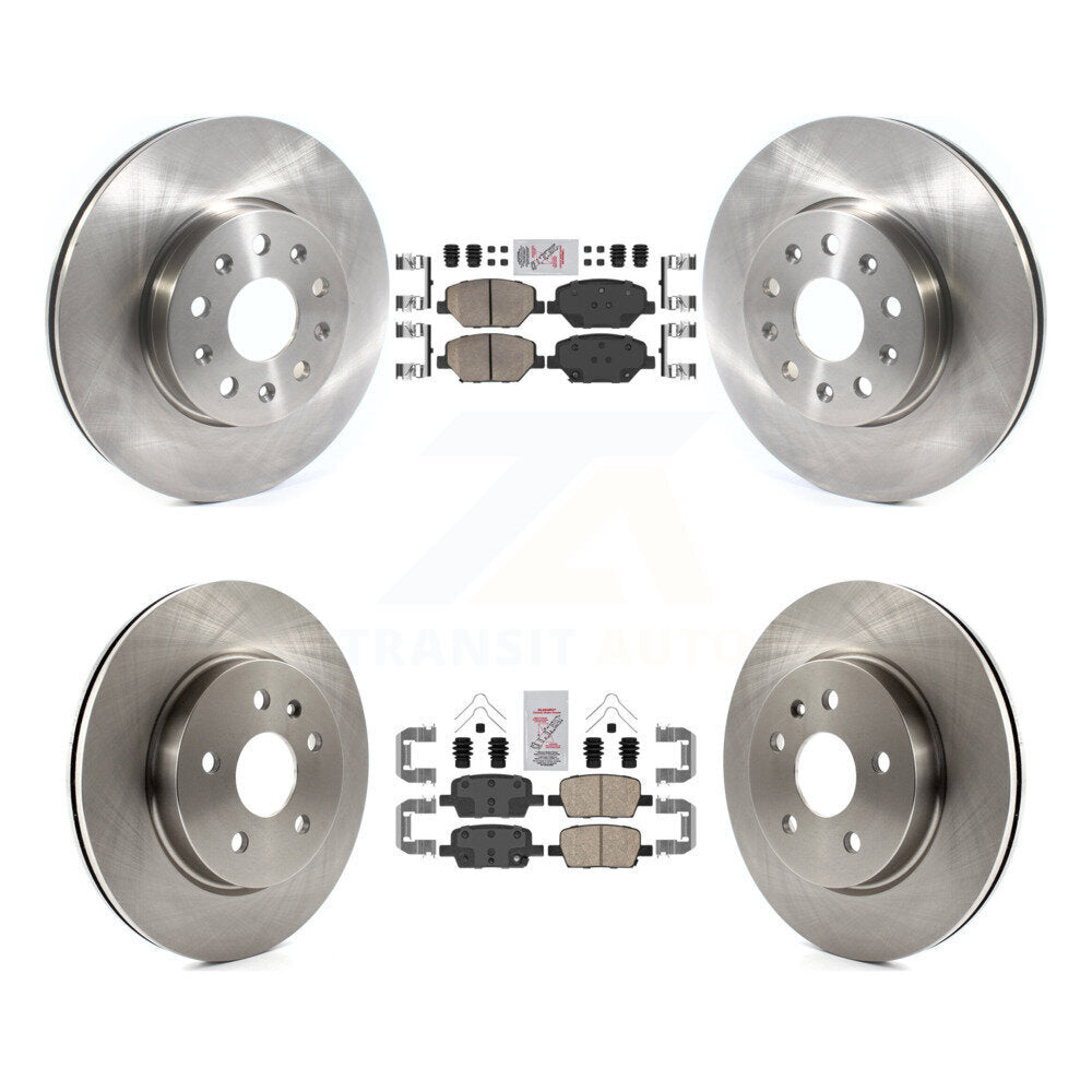 Transit Auto K8A-103345 Disc Brake Kit for 2016-2020 Chevrolet Camaro - Front and Rear product image