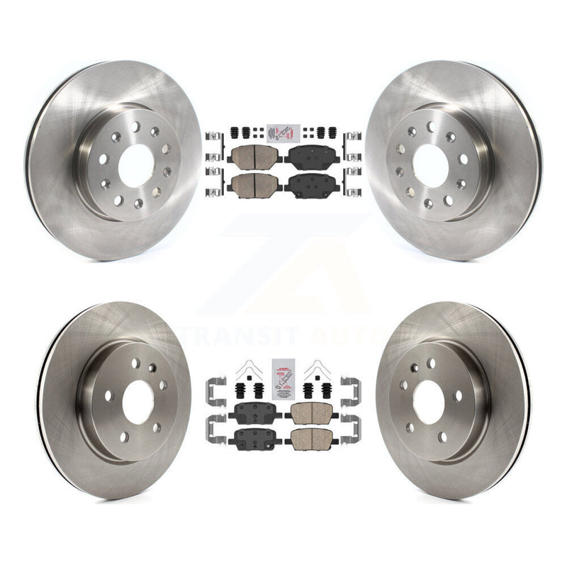 Transit Auto K8A-103345 Disc Brake Kit for 2016-2020 Chevrolet Camaro - Front and Rear product image