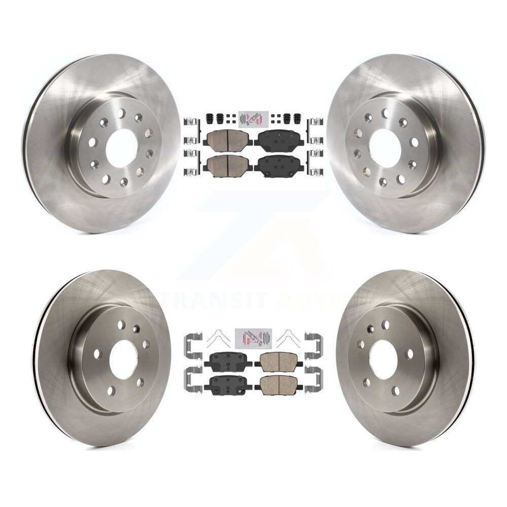 Transit Auto K8A-103346 Disc Brake Kit for 2016-2020 Chevrolet Camaro - Front and Rear product image