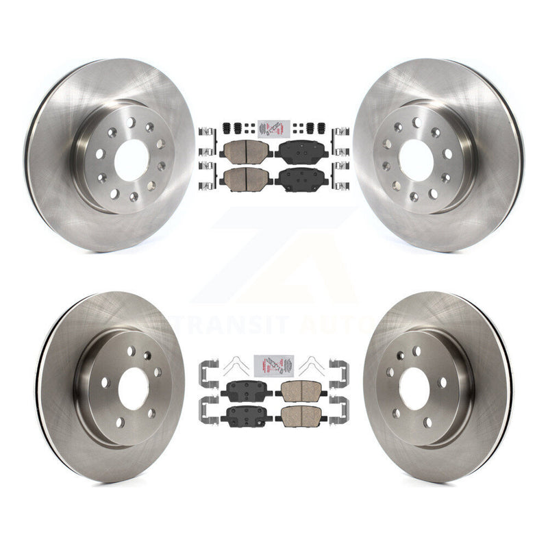 Transit Auto K8A-103346 Disc Brake Kit for 2016-2020 Chevrolet Camaro - Front and Rear product image