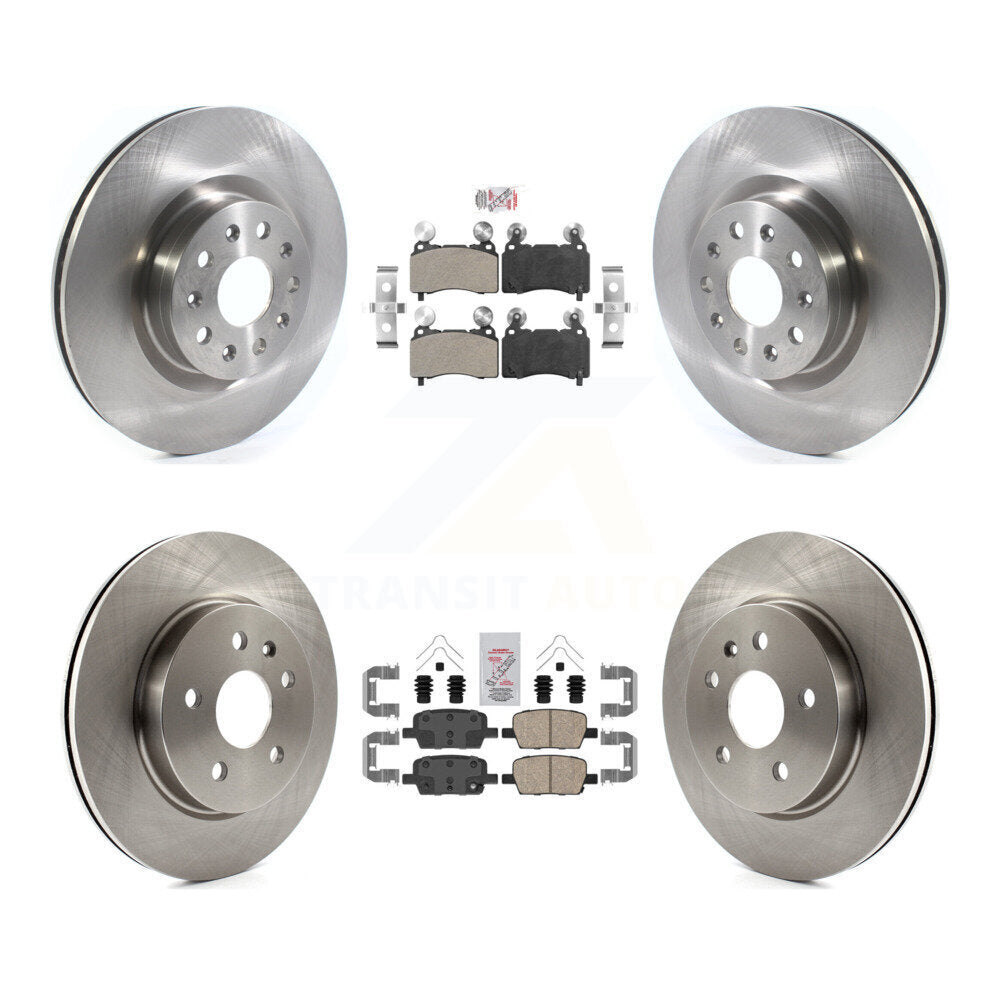 Transit Auto K8A-103357 Disc Brake Kit for 2016-2018 Cadillac CT6 - Front and Rear product image
