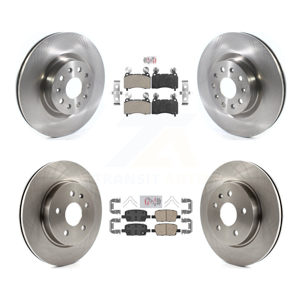 Transit Auto K8A-103358 Disc Brake Kit for 2016-2018 Cadillac CT6 - Front and Rear product image