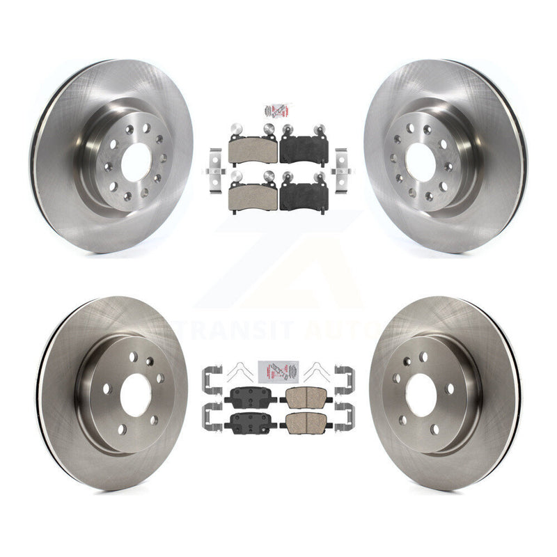 Transit Auto K8A-103358 Disc Brake Kit for 2016-2018 Cadillac CT6 - Front and Rear product image
