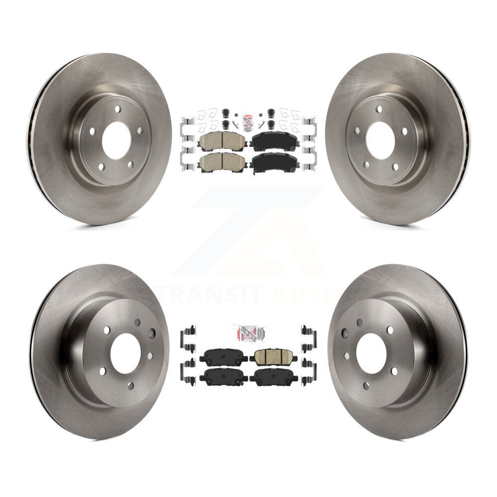 Transit Auto K8A-103361 Disc Brake Kit for 2016-2017 INFINITI QX50 - Front and Rear product image