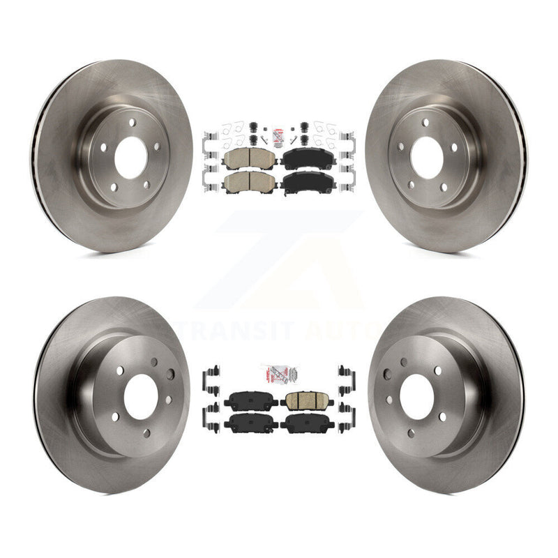 Transit Auto K8A-103361 Disc Brake Kit for 2016-2017 INFINITI QX50 - Front and Rear product image