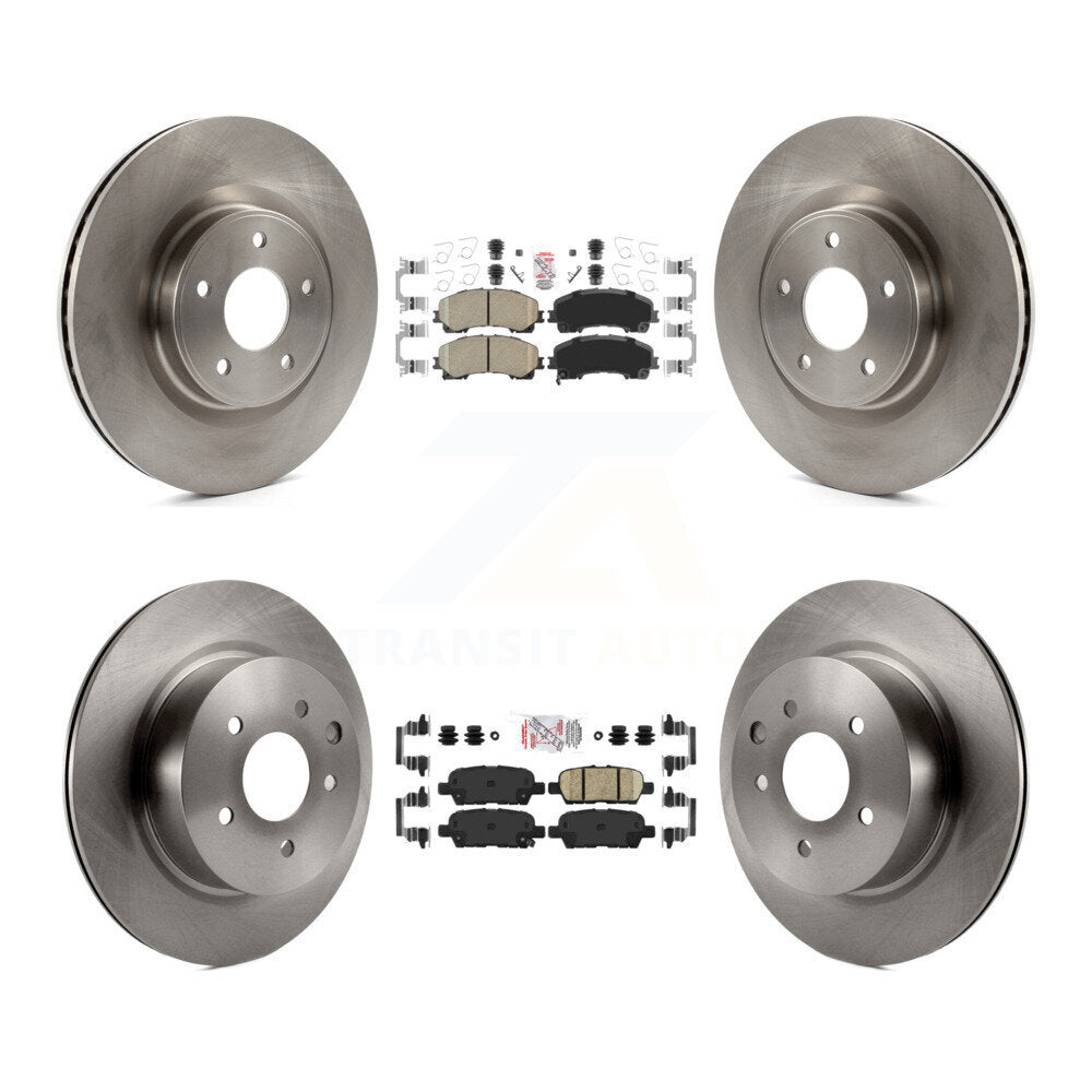 Transit Auto K8A-103362 Disc Brake Kit for 2016-2017 INFINITI QX50 - Front and Rear product image