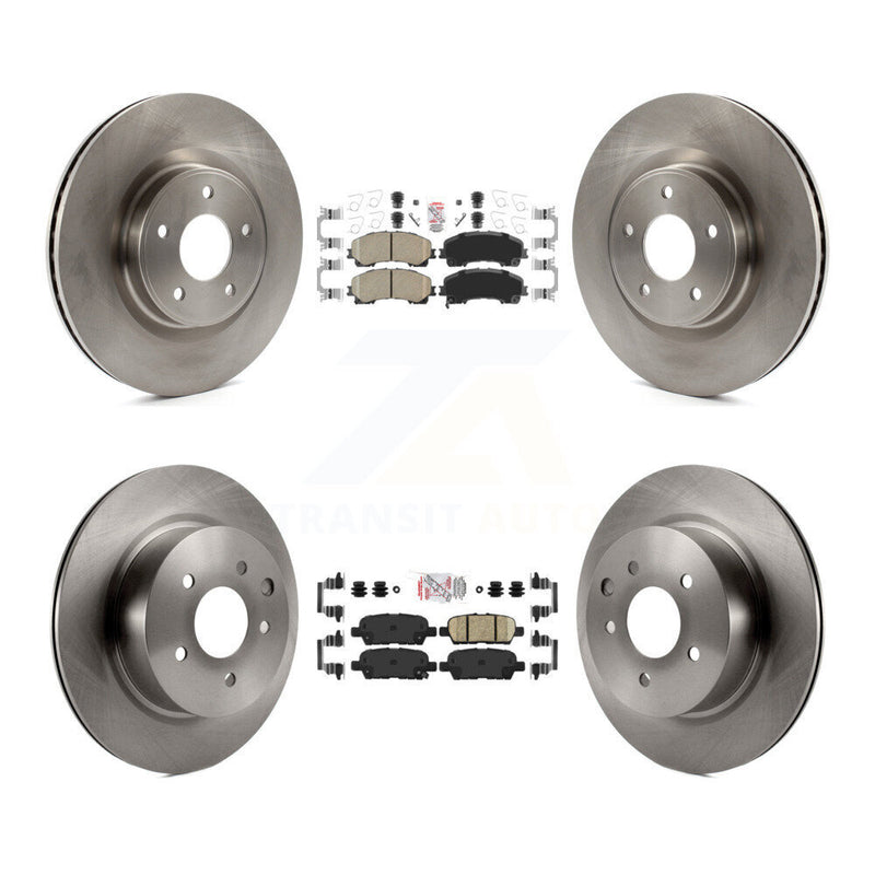 Transit Auto K8A-103362 Disc Brake Kit for 2016-2017 INFINITI QX50 - Front and Rear product image