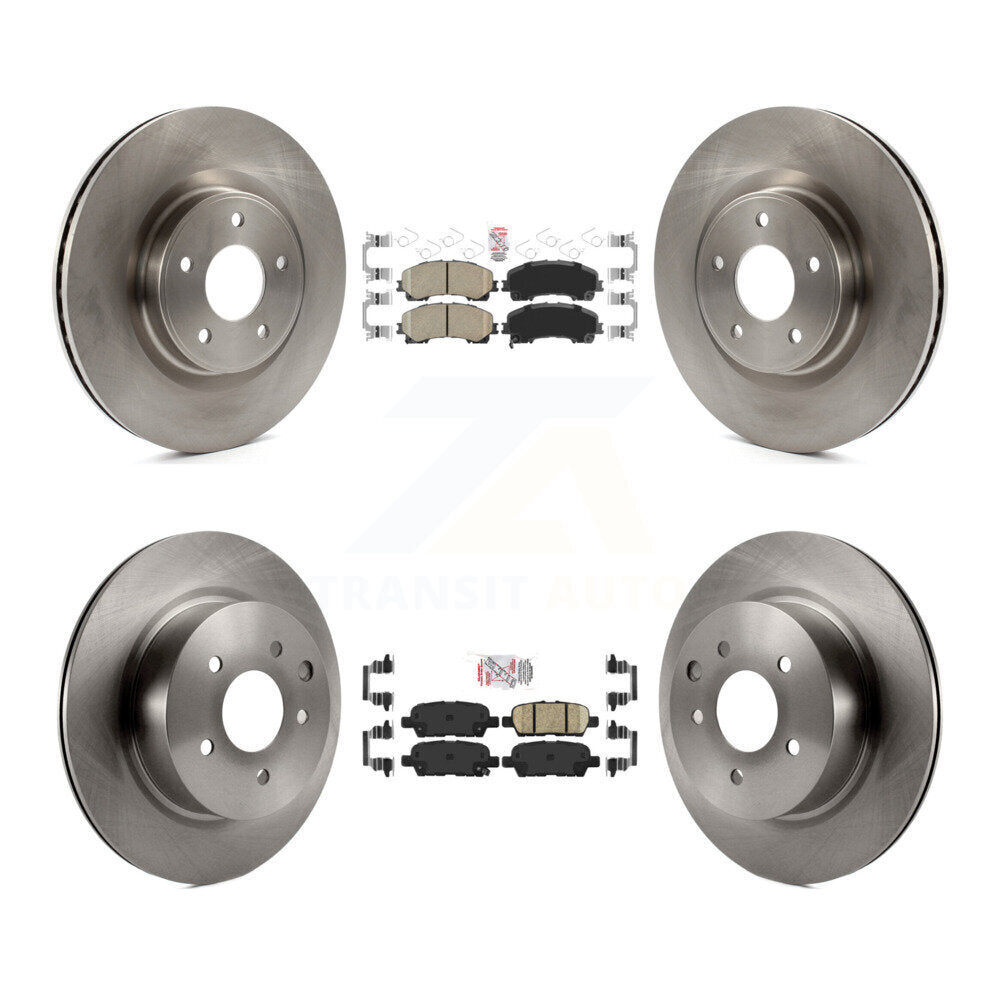 Transit Auto K8A-103363 Disc Brake Kit for 2016-2017 INFINITI QX50 - Front and Rear product image