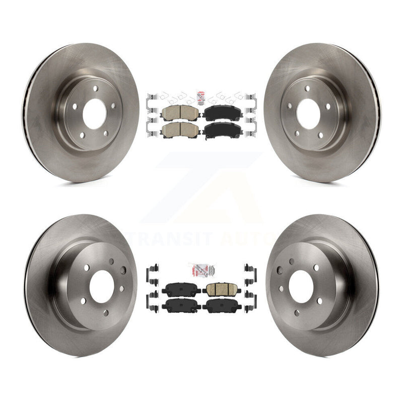 Transit Auto K8A-103363 Disc Brake Kit for 2016-2017 INFINITI QX50 - Front and Rear product image