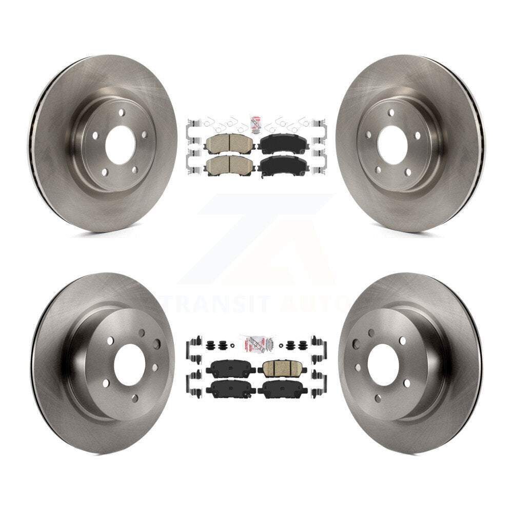 Transit Auto K8A-103364 Disc Brake Kit for 2016-2017 INFINITI QX50 - Front and Rear product image