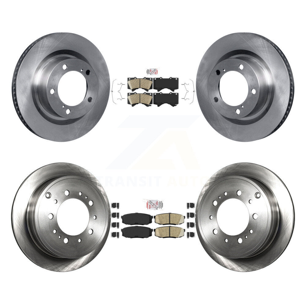 Transit Auto K8A-103367 Disc Brake Kit for 2007-2022 Toyota Land Cruiser, Lexus LX570, Toyota Sequoia & more - Front and Rear product image