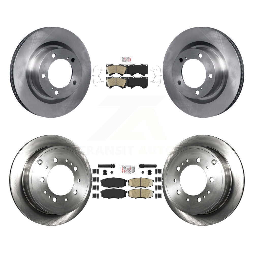 Transit Auto K8A-103368 Disc Brake Kit for 2007-2022 Toyota Land Cruiser, Lexus LX570, Toyota Sequoia & more - Front and Rear product image