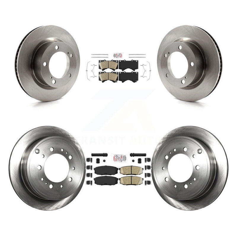 Transit Auto K8A-103370 Disc Brake Kit for 2008-2020 Toyota Land Cruiser, Lexus LX570 - Front and Rear product image