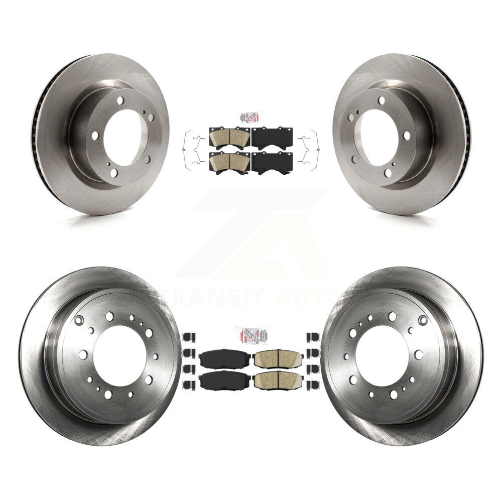 Transit Auto K8A-103371 Disc Brake Kit for 2008-2020 Toyota Land Cruiser, Lexus LX570 - Front and Rear product image