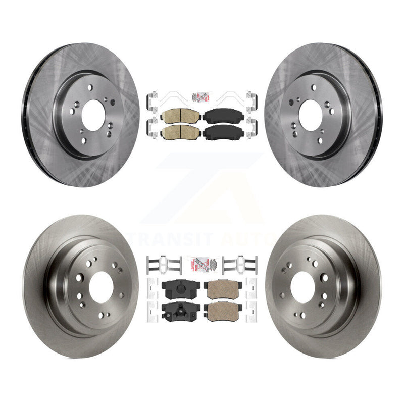 Transit Auto K8A-103384 Disc Brake Kit for 2010-2015 Honda Crosstour, Honda Accord Crosstour - Front and Rear product image