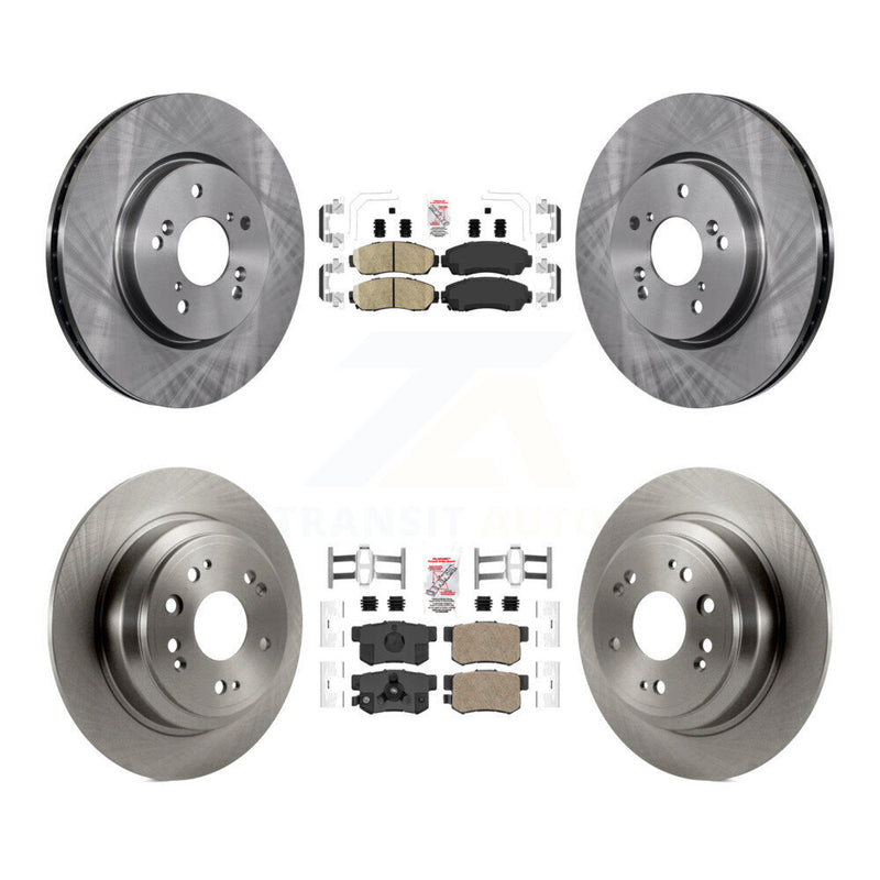 Transit Auto K8A-103387 Disc Brake Kit for 2010-2015 Honda Crosstour, Honda Accord Crosstour - Front and Rear product image