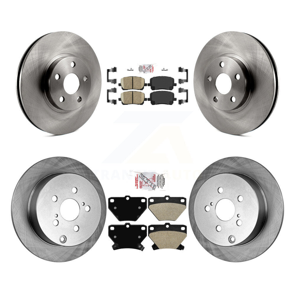 Transit Auto K8A-103398 Disc Brake Kit for 2003-2008 Toyota Corolla, Pontiac Vibe, Toyota Matrix - Front and Rear product image