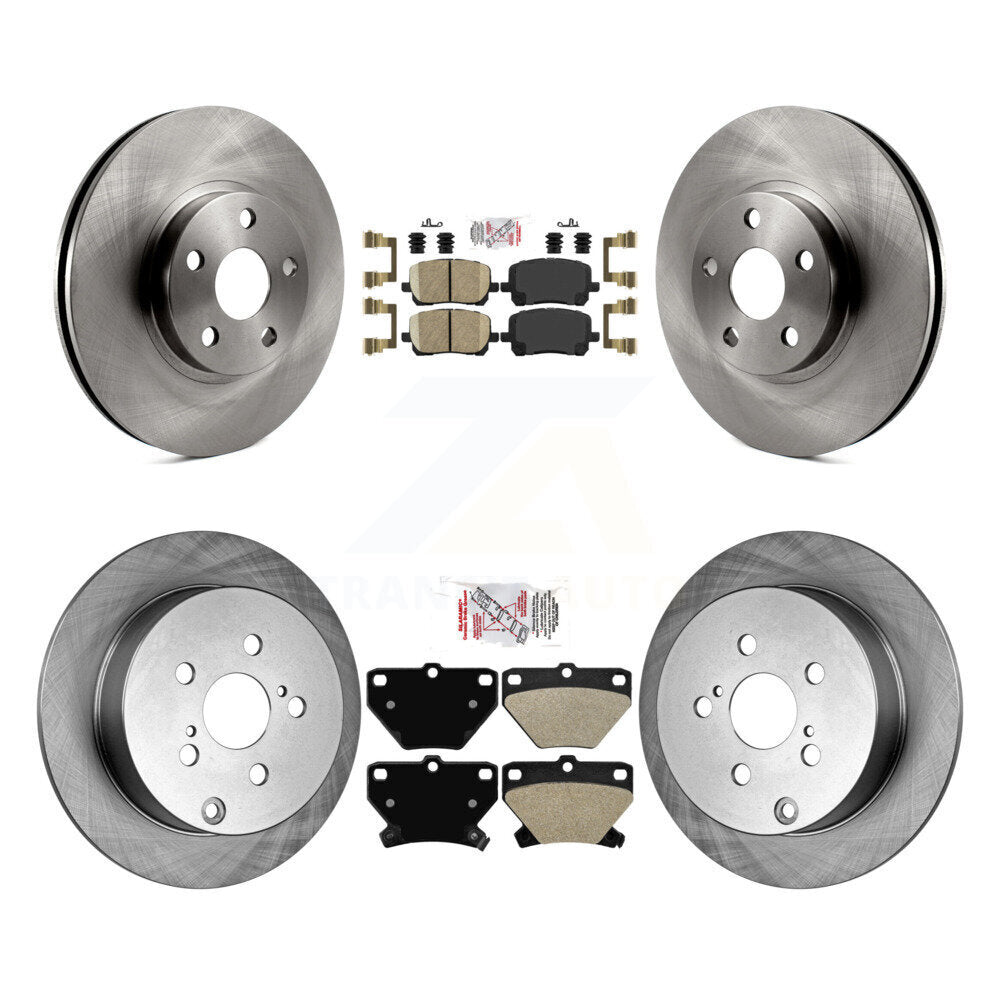Transit Auto K8A-103399 Disc Brake Kit for 2003-2008 Toyota Corolla, Pontiac Vibe, Toyota Matrix - Front and Rear product image