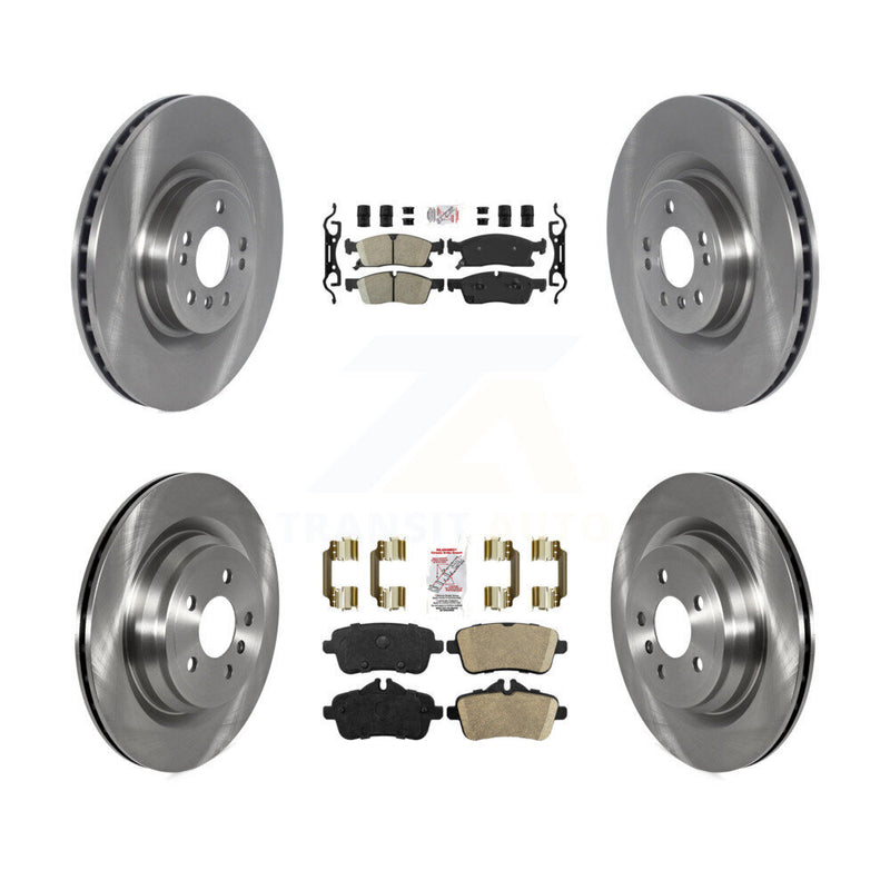 Transit Auto K8A-103403 Disc Brake Kit for 2016-2018 Mercedes-Benz GLE400 - Front and Rear product image