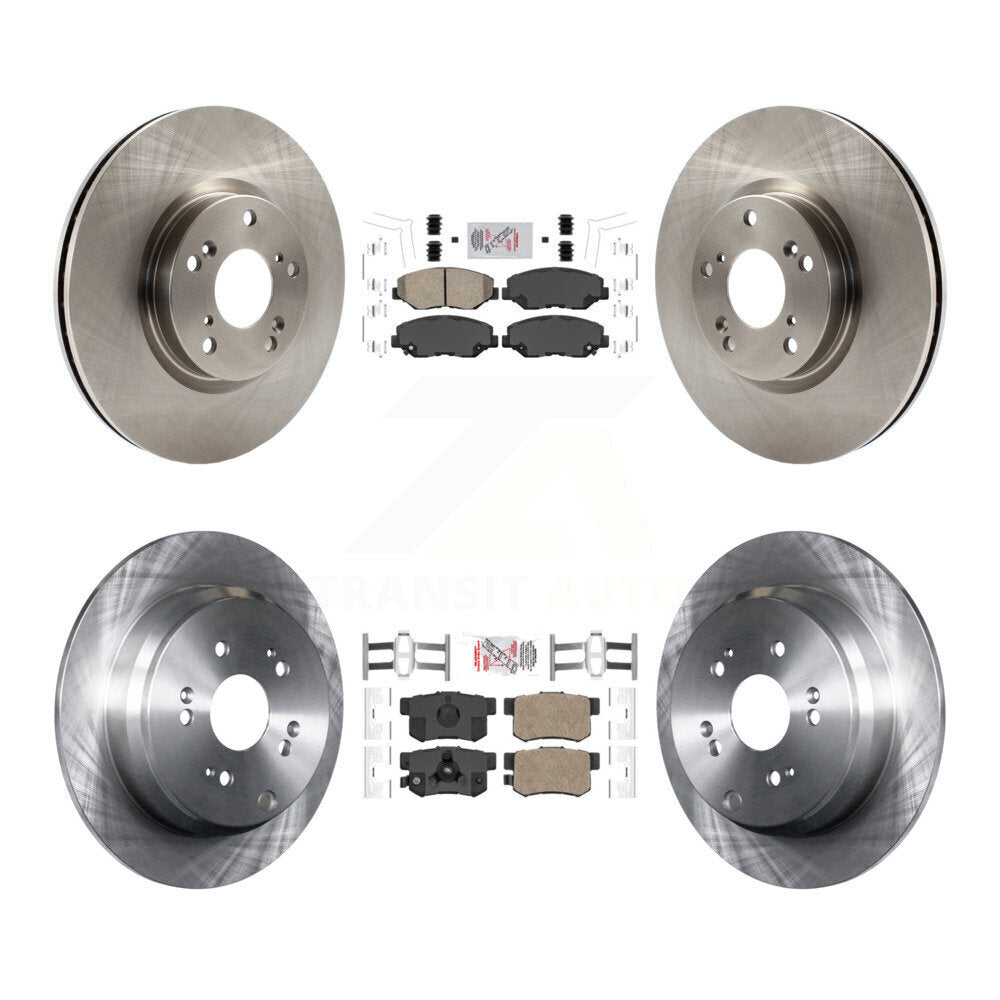Transit Auto K8A-103408 Disc Brake Kit for 2005-2006 Honda CR-V - Front and Rear product image