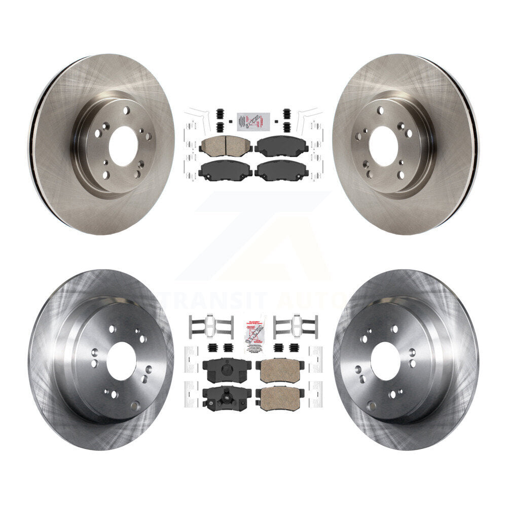 Transit Auto K8A-103409 Disc Brake Kit for 2005-2006 Honda CR-V - Front and Rear product image
