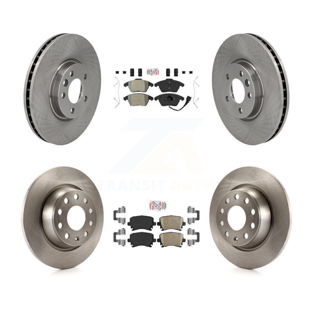 Transit Auto K8A-103417 Disc Brake Kit for 2009-2012 Volkswagen CC - Front and Rear product image