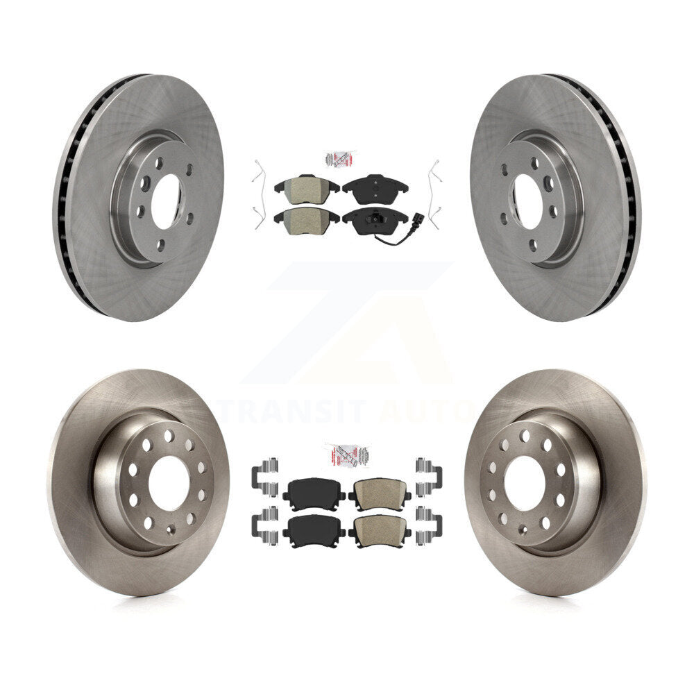 Transit Auto K8A-103418 Disc Brake Kit for 2009-2012 Volkswagen CC - Front and Rear product image