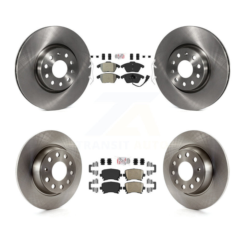 Transit Auto K8A-103449 Disc Brake Kit for 2006-2010 Volkswagen GTI, Audi A3, Audi A3 Quattro & more - Front and Rear product image