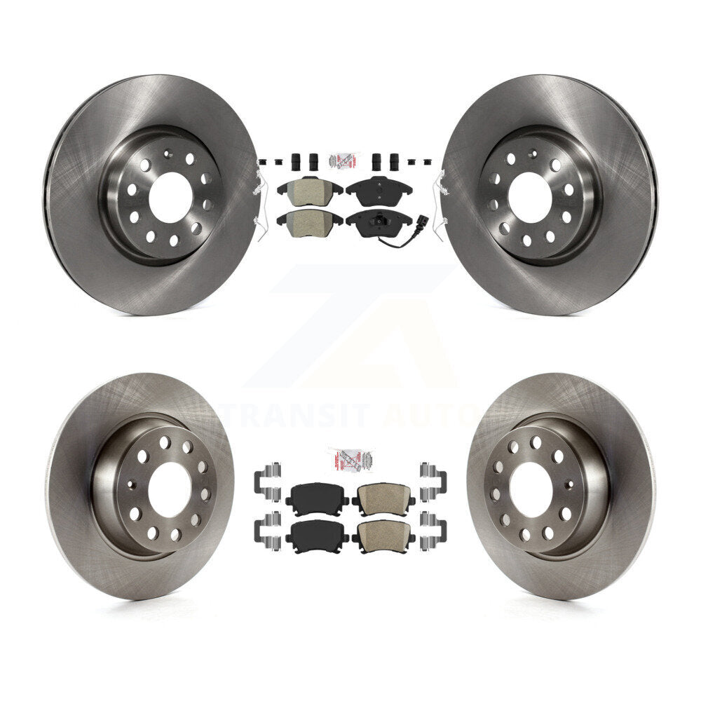 Transit Auto K8A-103450 Disc Brake Kit for 2006-2010 Volkswagen GTI, Audi A3, Audi A3 Quattro & more - Front and Rear product image