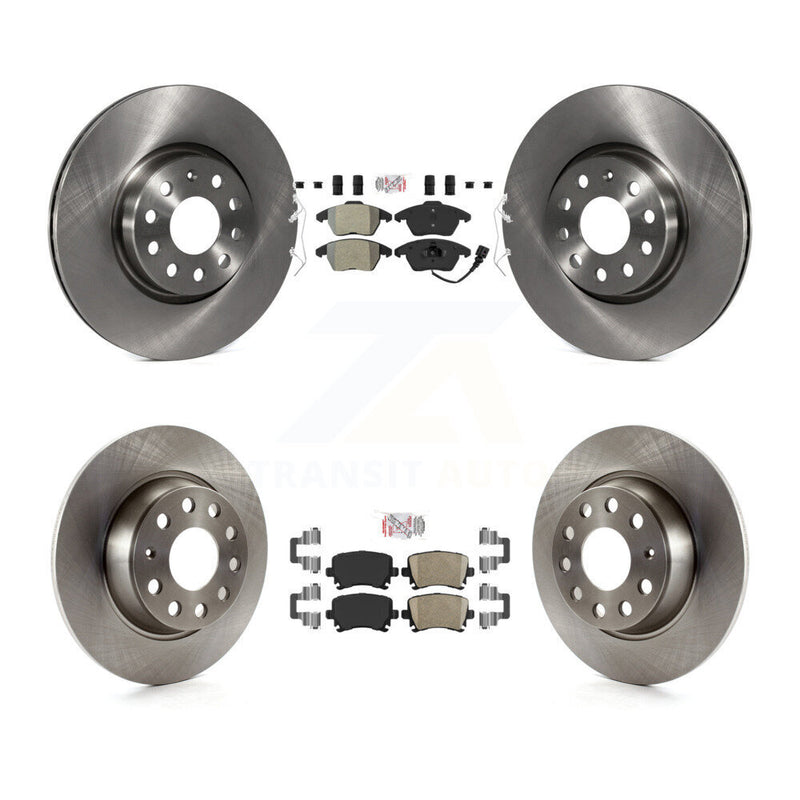 Transit Auto K8A-103450 Disc Brake Kit for 2006-2010 Volkswagen GTI, Audi A3, Audi A3 Quattro & more - Front and Rear product image