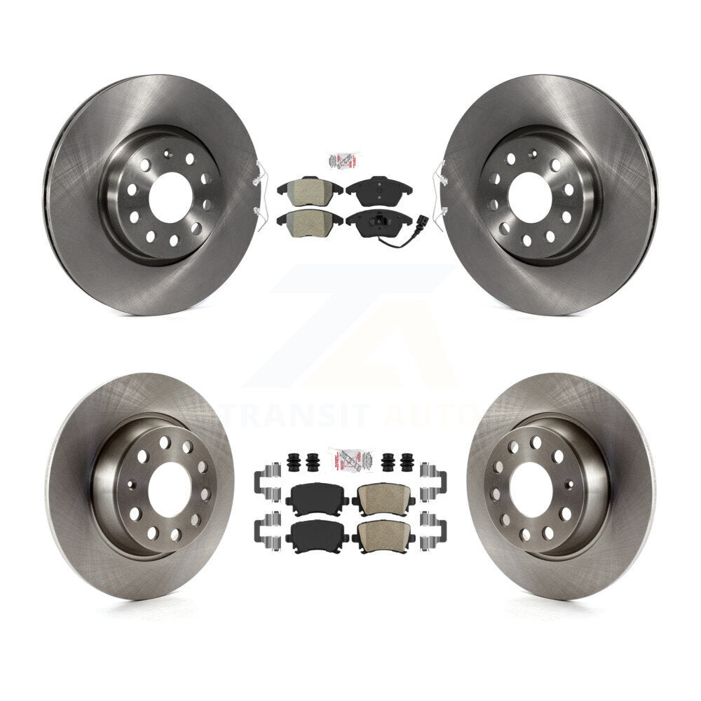 Transit Auto K8A-103451 Disc Brake Kit for 2006-2010 Volkswagen GTI, Audi A3, Audi A3 Quattro & more - Front and Rear product image