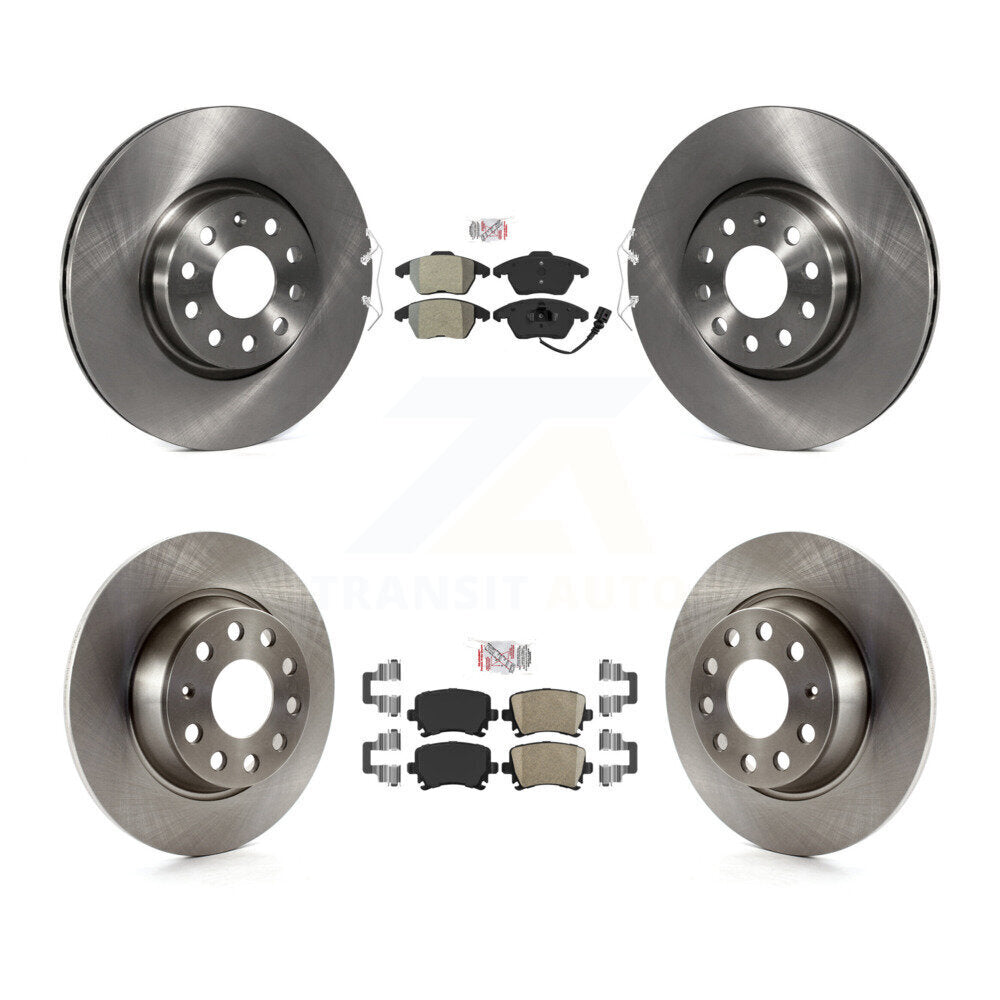 Transit Auto K8A-103452 Disc Brake Kit for 2006-2010 Volkswagen GTI, Audi A3, Audi A3 Quattro & more - Front and Rear product image