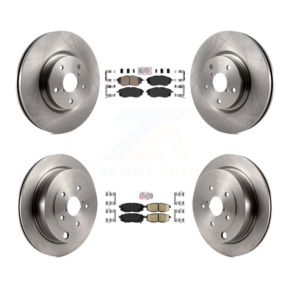 Transit Auto K8A-103456 Disc Brake Kit for 2006-2014 Subaru Tribeca, Subaru B9 Tribeca - Front and Rear product image