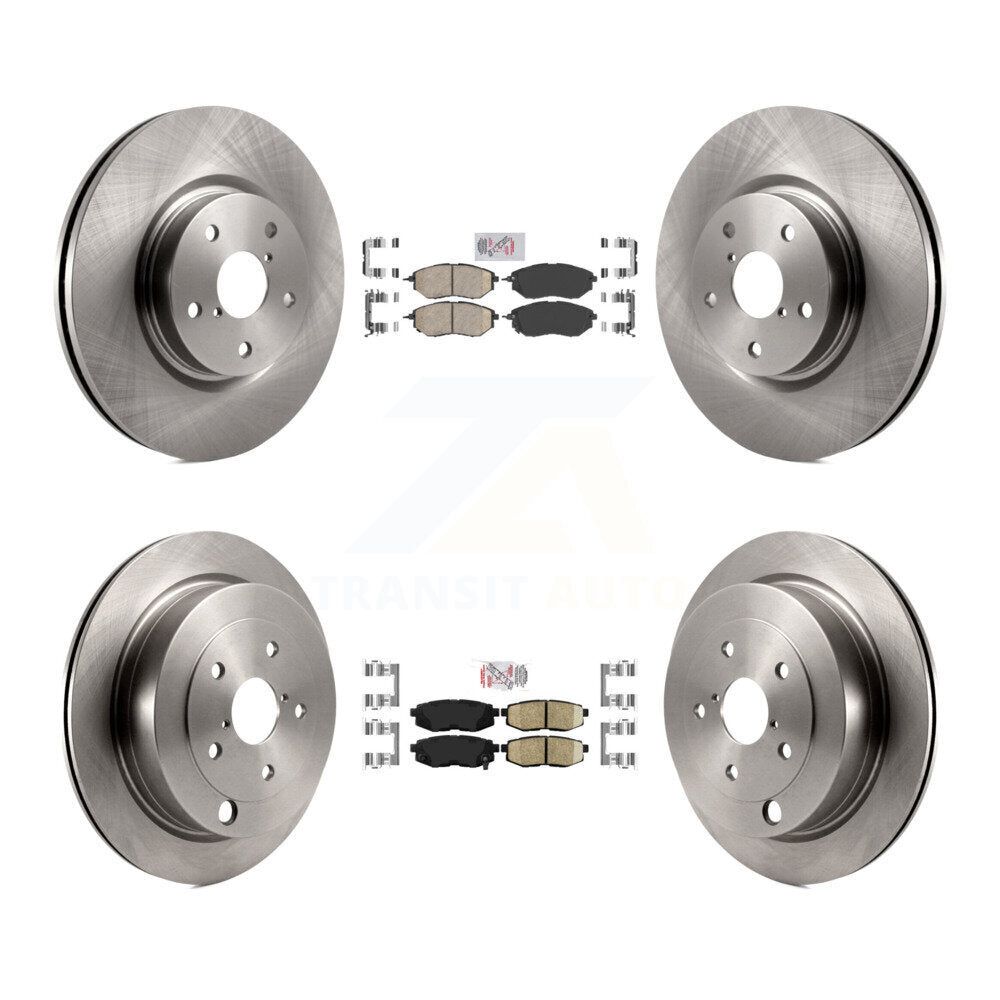 Transit Auto K8A-103457 Disc Brake Kit for 2006-2014 Subaru Tribeca, Subaru B9 Tribeca - Front and Rear product image