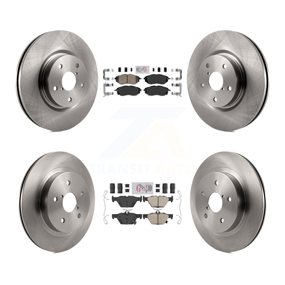Transit Auto K8A-103462 Disc Brake Kit for 2015-2021 Subaru WRX, Subaru Legacy, Subaru Outback - Front and Rear product image